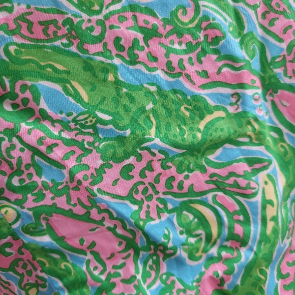 🩷🐊 Lilly Pulitzer Chomp Chomp Dress🐊🩷 - Picture 7 of 10